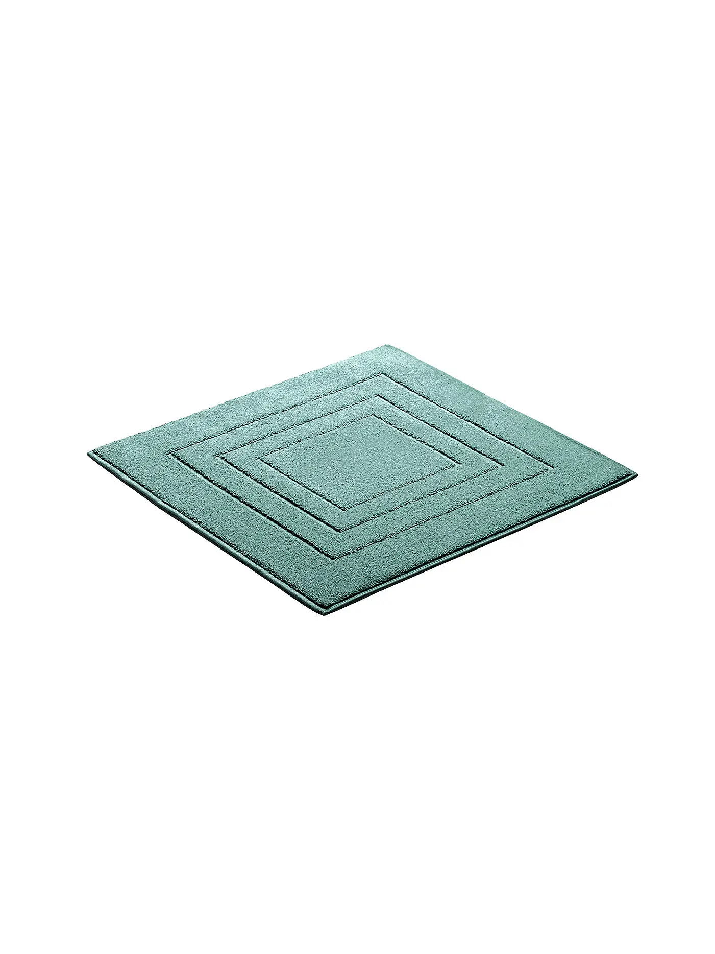 VOSSEN | Badteppich "Feeling" 60x60cm (Soft Green) | türkis